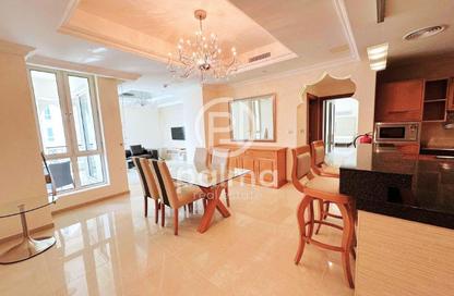 Apartment - 2 Bedrooms - 3 Bathrooms for rent in Viva East - Viva Bahriyah - The Pearl Island - Doha