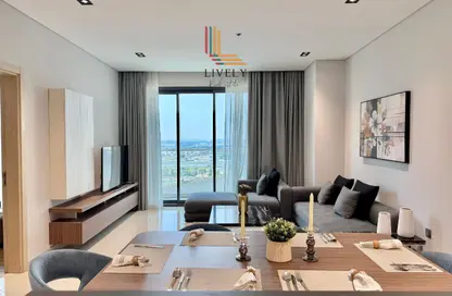 Apartment - 1 Bedroom - 2 Bathrooms for rent in Marina Tower 27 - Marina District - Lusail