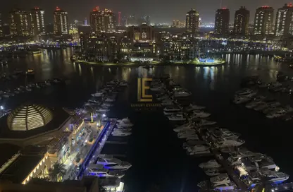 شقة - 1 حمام للايجار في طريق بورتو الشرقي - بورتو أرابيا - جزيرة اللؤلؤة - الدوحة