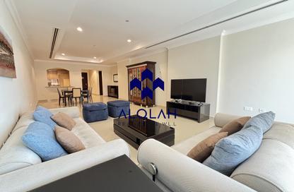 Apartment - 2 Bedrooms - 2 Bathrooms for rent in East Porto Drive - Porto Arabia - The Pearl Island - Doha