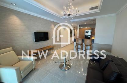 Apartment - Studio - 1 Bathroom for rent in Viva West - Viva Bahriyah - The Pearl Island - Doha