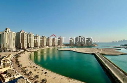 Apartment - Studio - 1 Bathroom for rent in Viva Central - Viva Bahriyah - The Pearl Island - Doha