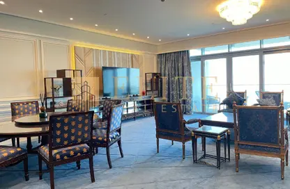 Apartment - 3 Bedrooms - 4 Bathrooms for rent in Seef Lusail Tower 1 - Seef Lusail - Lusail City - Lusail