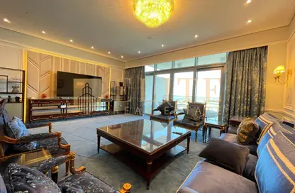 Apartment - 3 Bedrooms - 4 Bathrooms for rent in Seef Lusail Tower 1 - Seef Lusail - Lusail City - Lusail