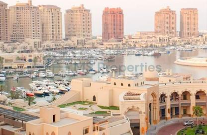 Apartment - 2 Bedrooms - 3 Bathrooms for sale in West Porto Drive - Porto Arabia - The Pearl Island - Doha Apartment - 2 Bedrooms - 3 Bathrooms for sale in West Porto Drive - Porto Arabia - The Pearl Island - Doha