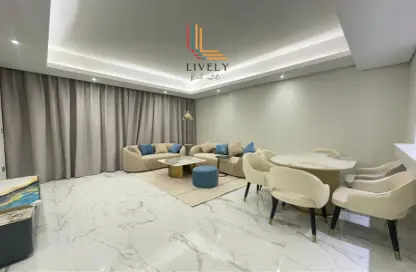 Apartment - 1 Bedroom - 2 Bathrooms for rent in Lusail Marina Heights - Marina District - Lusail