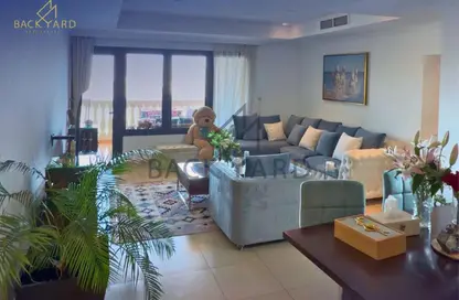 Apartment - 2 Bedrooms - 3 Bathrooms for sale in East Porto Drive - Porto Arabia - The Pearl Island - Doha