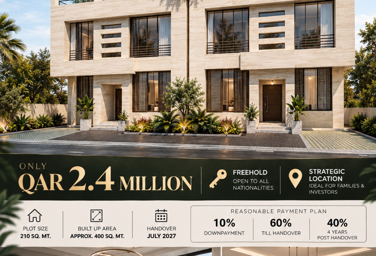 5BR Freehold Villa | 4Y Post-Handover | QAR 2.4M thumbnail 3