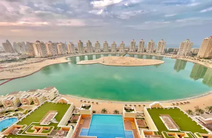 شقة - غرفة نوم - 2 حمامات للايجار في ابراج المتحدة - فيفا بحرية - جزيرة اللؤلؤة - الدوحة