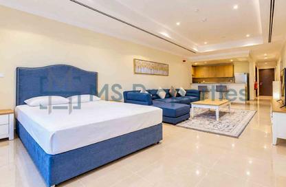 Apartment - Studio - 1 for rent in West Porto Drive - Porto Arabia - The Pearl Island - Doha Apartment - Studio - 1 for rent in West Porto Drive - Porto Arabia - The Pearl Island - Doha