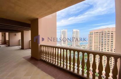 Apartment - 4 Bedrooms - 4 Bathrooms for rent in Tower 7 (Ferrari Tower) - Porto Arabia - The Pearl Island - Doha