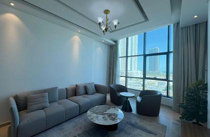 Apartment - 2 Bedrooms - 3 Bathrooms for rent in Lusail Marina Heights - Marina District - Lusail