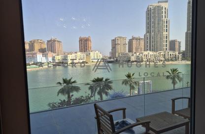 Apartment - 1 Bedroom - 2 Bathrooms for rent in Crystal Residence - Gewan Island - The Pearl Island - Doha
