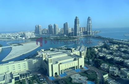 Apartment - 2 Bedrooms - 3 Bathrooms for rent in Zig Zag Tower B - Zig Zag Towers - West Bay - Doha Apartment - 2 Bedrooms - 3 Bathrooms for rent in Zig Zag Tower B - Zig Zag Towers - West Bay - Doha