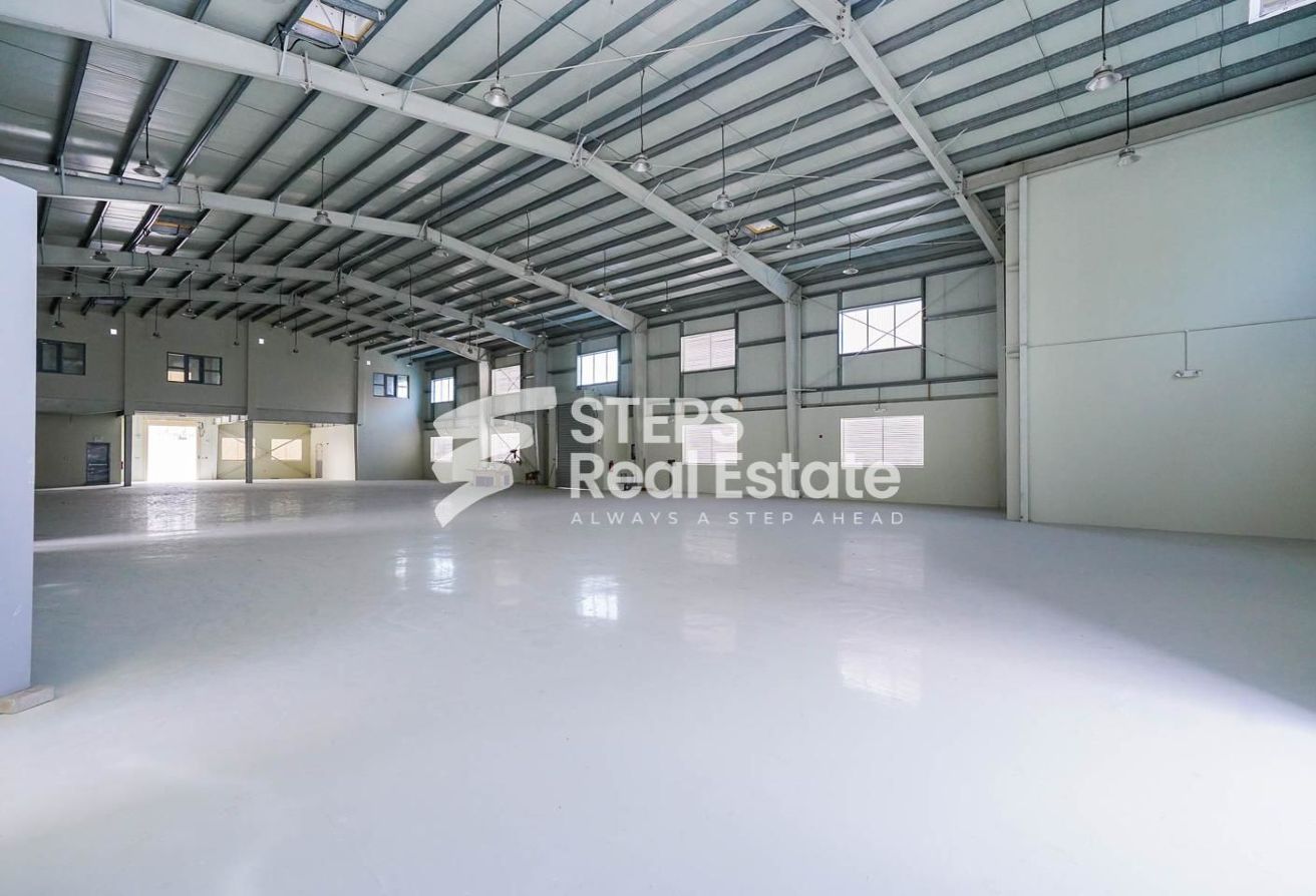 Spacious Warehouse for Rent in Industrial Area