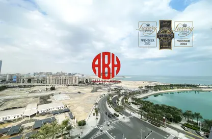 Apartment - 2 Bedrooms - 3 Bathrooms for rent in Lusail Marina Heights - Marina District - Lusail