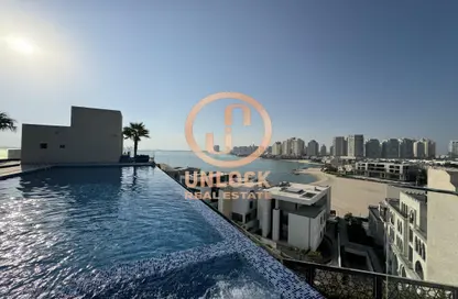 Apartment - Studio - 1 Bathroom for rent in La Plage South - La Plage - The Pearl Island - Doha