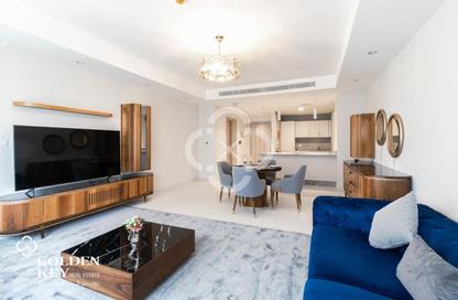 Apartment - 1 - 1 for rent in Marina Residences 195 - Marina District - Lusail