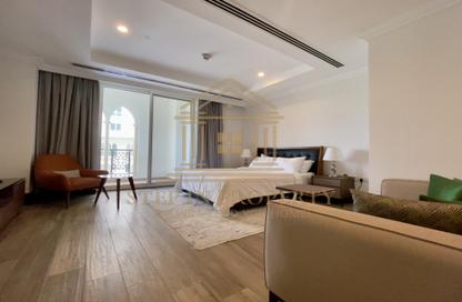 Apartment - Studio - 1 Bathroom for rent in Viva West - Viva Bahriyah - The Pearl Island - Doha
