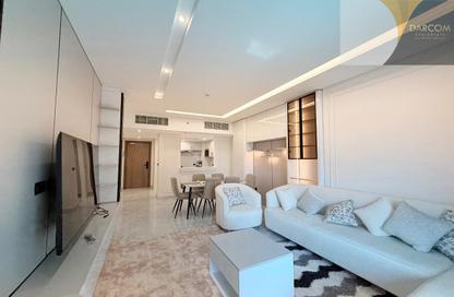 Apartment - 2 Bedrooms - 3 Bathrooms for rent in Lusail Marina Heights - Marina District - Lusail