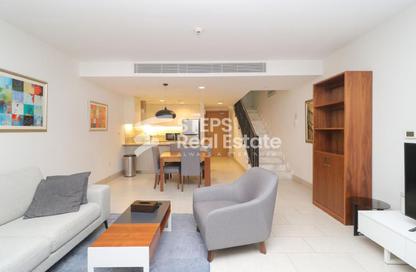 Apartment - 1 Bedroom - 2 Bathrooms for rent in Viva West - Viva Bahriyah - The Pearl Island - Doha