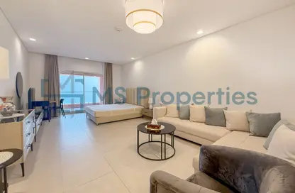 Apartment - Studio - 1 Bathroom for rent in Viva East - Viva Bahriyah - The Pearl Island - Doha