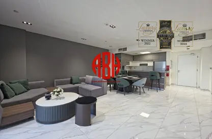 Apartment - 2 Bedrooms - 3 Bathrooms for rent in Lusail Marina Heights - Marina District - Lusail Apartment - 2 Bedrooms - 3 Bathrooms for rent in Lusail Marina Heights - Marina District - Lusail