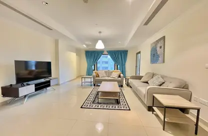 شقة - غرفة نوم - 2 حمامات للايجار في طريق بورتو الغربي - بورتو أرابيا - جزيرة اللؤلؤة - الدوحة