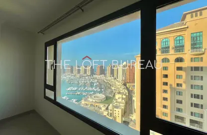 Apartment - 1 Bedroom - 2 Bathrooms for rent in West Porto Drive - Porto Arabia - The Pearl Island - Doha