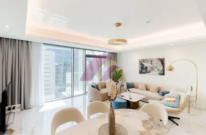 Apartment - 1 Bedroom - 2 Bathrooms for rent in Lusail Marina Heights - Marina District - Lusail
