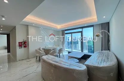 Apartment - 2 Bedrooms - 2 Bathrooms for rent in Marina Tower 23 - Marina District - Lusail