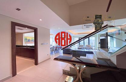 Duplex - 3 Bedrooms - 5 Bathrooms for rent in Abraj Bay - Abraj Quartiers - The Pearl Island - Doha