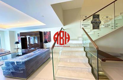 Duplex - 3 Bedrooms - 5 Bathrooms for rent in Abraj Bay - Abraj Quartiers - The Pearl Island - Doha