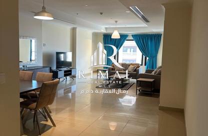 Apartment - 1 Bedroom - 2 Bathrooms for rent in East Porto Drive - Porto Arabia - The Pearl Island - Doha