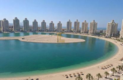 Apartment - Studio - 1 Bathroom for rent in Viva West - Viva Bahriyah - The Pearl Island - Doha