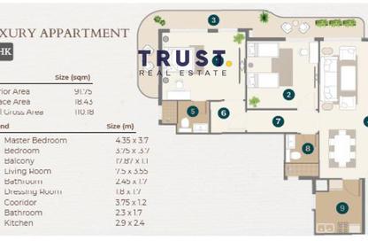Apartment - 2 Bedrooms - 2 Bathrooms for sale in Fox Hills A13 - Fox Hills - Lusail