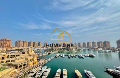 Apartment - 1 Bedroom - 2 Bathrooms for rent in East Porto Drive - Porto Arabia - The Pearl Island - Doha