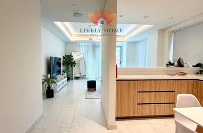 Apartment - 1 - 2 for rent in Crystal Residence - Gewan Island - The Pearl Island - Doha