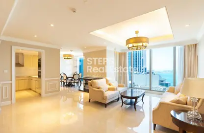 Apartment - 2 Bedrooms - 3 Bathrooms for rent in West Bay Tower - West Bay - West Bay - Doha