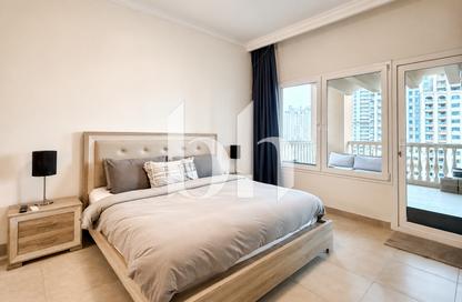 Apartment - 2 Bedrooms - 3 Bathrooms for rent in East Porto Drive - Porto Arabia - The Pearl Island - Doha