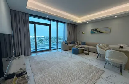 شقة - 2 غرف نوم - 3 حمامات للايجار في مرتفعات مارينا لوسيل - منطقة المارينا - الوسيل