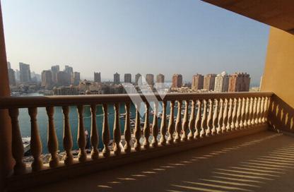 Apartment - 2 Bedrooms - 3 Bathrooms for rent in East Porto Drive - Porto Arabia - The Pearl Island - Doha Apartment - 2 Bedrooms - 3 Bathrooms for rent in East Porto Drive - Porto Arabia - The Pearl Island - Doha