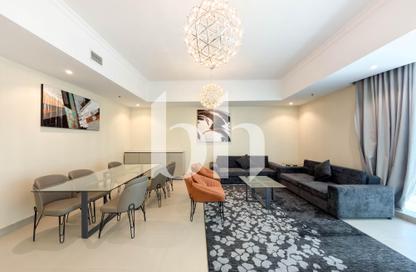 Apartment - 2 Bedrooms - 3 Bathrooms for rent in West Bay Tower - West Bay - West Bay - Doha