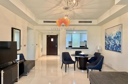 Apartment - 1 Bedroom - 2 Bathrooms for rent in Burj DAMAC Waterfront - Waterfront Residential - The Waterfront - Lusail Apartment - 1 Bedroom - 2 Bathrooms for rent in Burj DAMAC Waterfront - Waterfront Residential - The Waterfront - Lusail