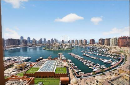 Apartment - Studio - 1 Bathroom for rent in Tower 28 - Porto Arabia - The Pearl Island - Doha