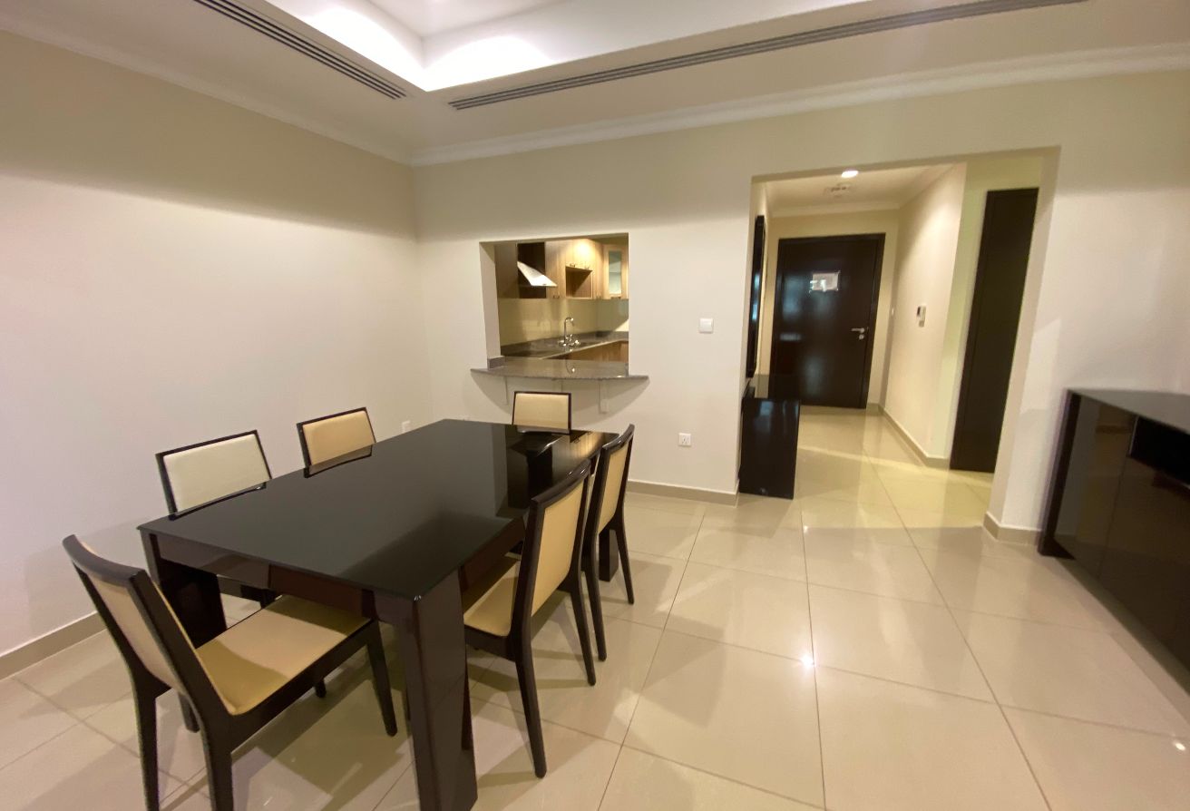 1 BHK + Office Furnished Apartment | Porto Arabia thumbnail 6