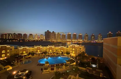 Apartment - 2 Bedrooms - 3 Bathrooms for rent in Viva Bahriyah - The Pearl Island - Doha