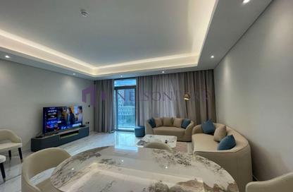Apartment - 2 Bedrooms - 3 Bathrooms for rent in Lusail Marina Heights - Marina District - Lusail