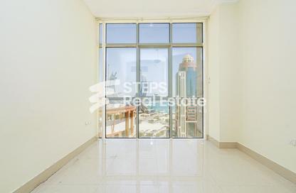 Apartment - 2 - 2 for rent in Lusail Marina Heights - Marina District - Lusail