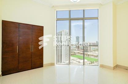 Apartment - 2 - 2 for rent in Lusail Marina Heights - Marina District - Lusail